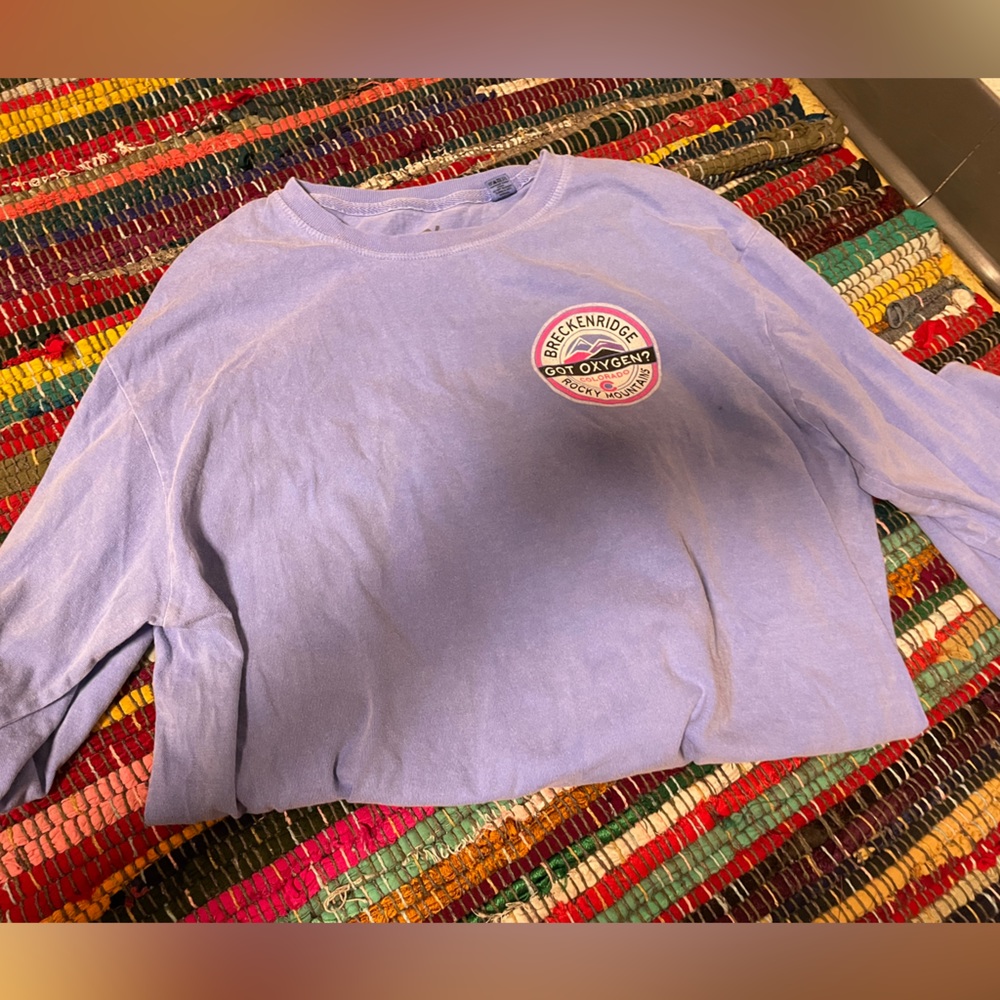 Breckinridge Colorado Long Sleeve Tee🍇💜